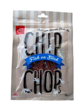 Chip Chop Snacks Fish On Stick 70g